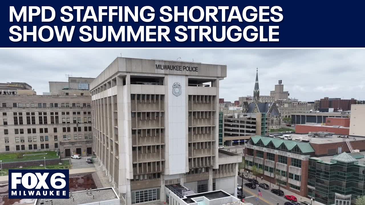 Milwaukee police staffing shortage, records show lapses | FOX6 News Milwaukee