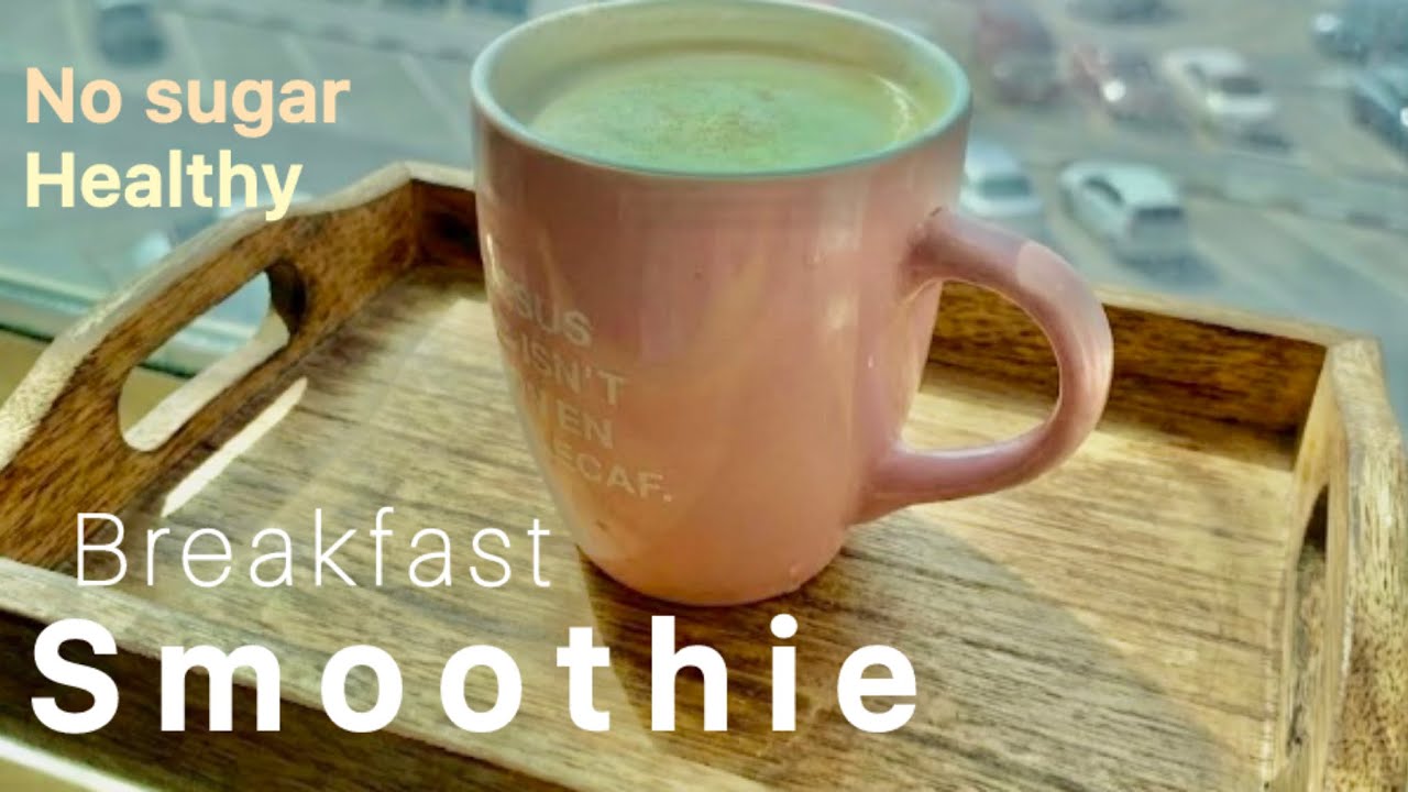 Breakfast Smoothie| Malayalam|No sugar easy recipe with Ragi and fruits