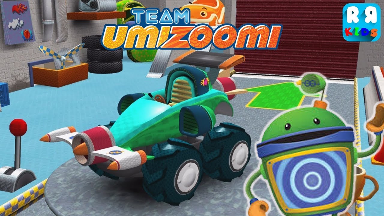 Team Umizoomi: Math Racer - Best Apps for Kids | The Green Racing Car with Bot