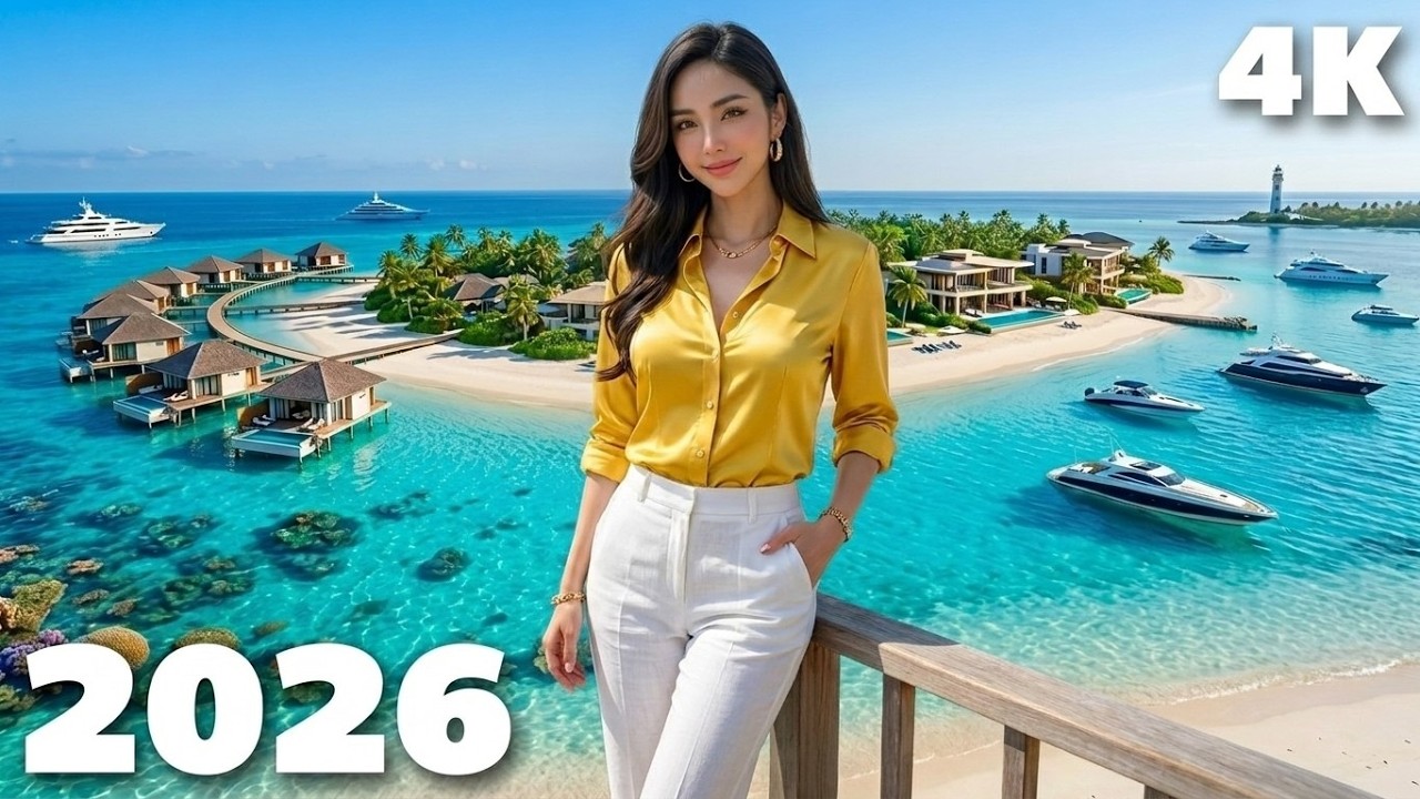 Relaxing Deep House 2026 🌺 Chill Tropical Summer Vocal Mix 4K UHD | House Vibes