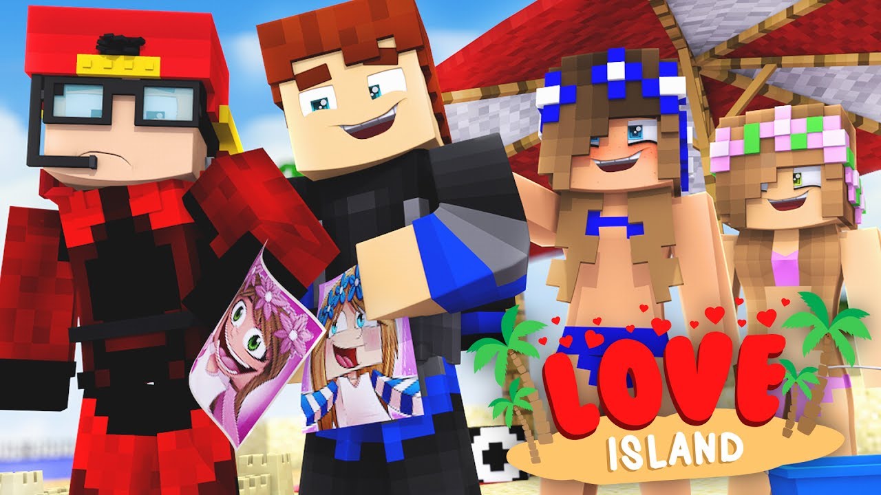 Minecraft LOVE ISLAND - A DATE WITH LITTLE KELLY OR LITTLE CARLY??