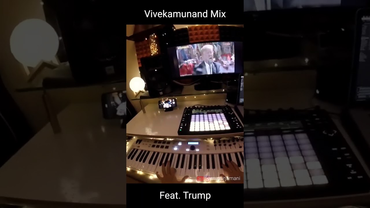 Vivekamunand Mix || Donald Trump funny speech || Must watch 🔥😈