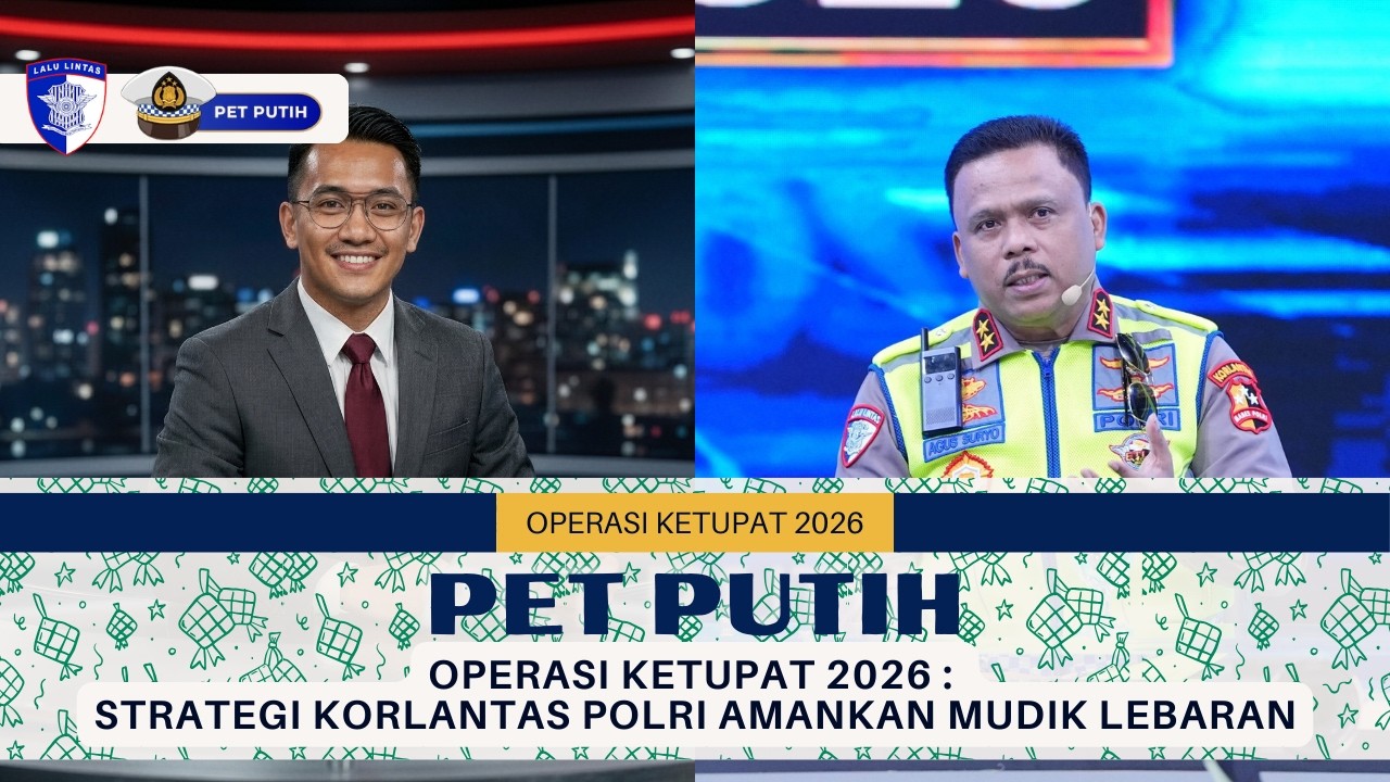 PET PUTIH - Strategi Rahasia Korlantas Polri Amankan Mudik Lebaran 2026!