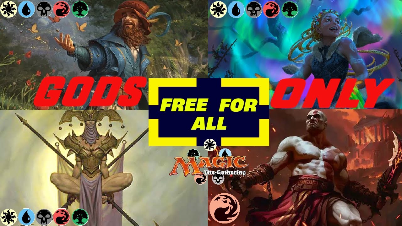 MTG Freestyle Fights!(Any Gods) Kratos/Esika/Karona/Tom Ep 13