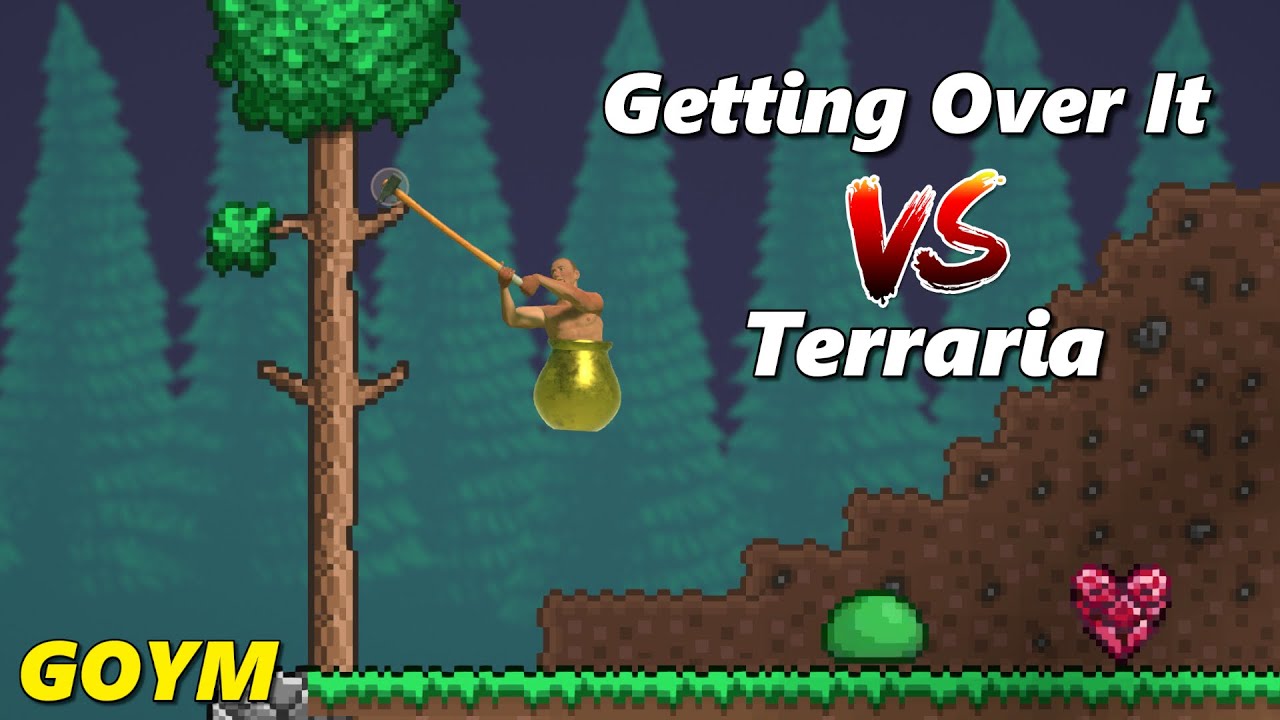 Getting Over It but it's Terraria - Getting Over Your Maps 9