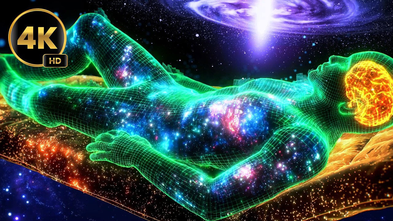 Whole Body Healing Frequency, Melatonin Release, Stop Overthinking, Worry & Stress - 432Hz #4