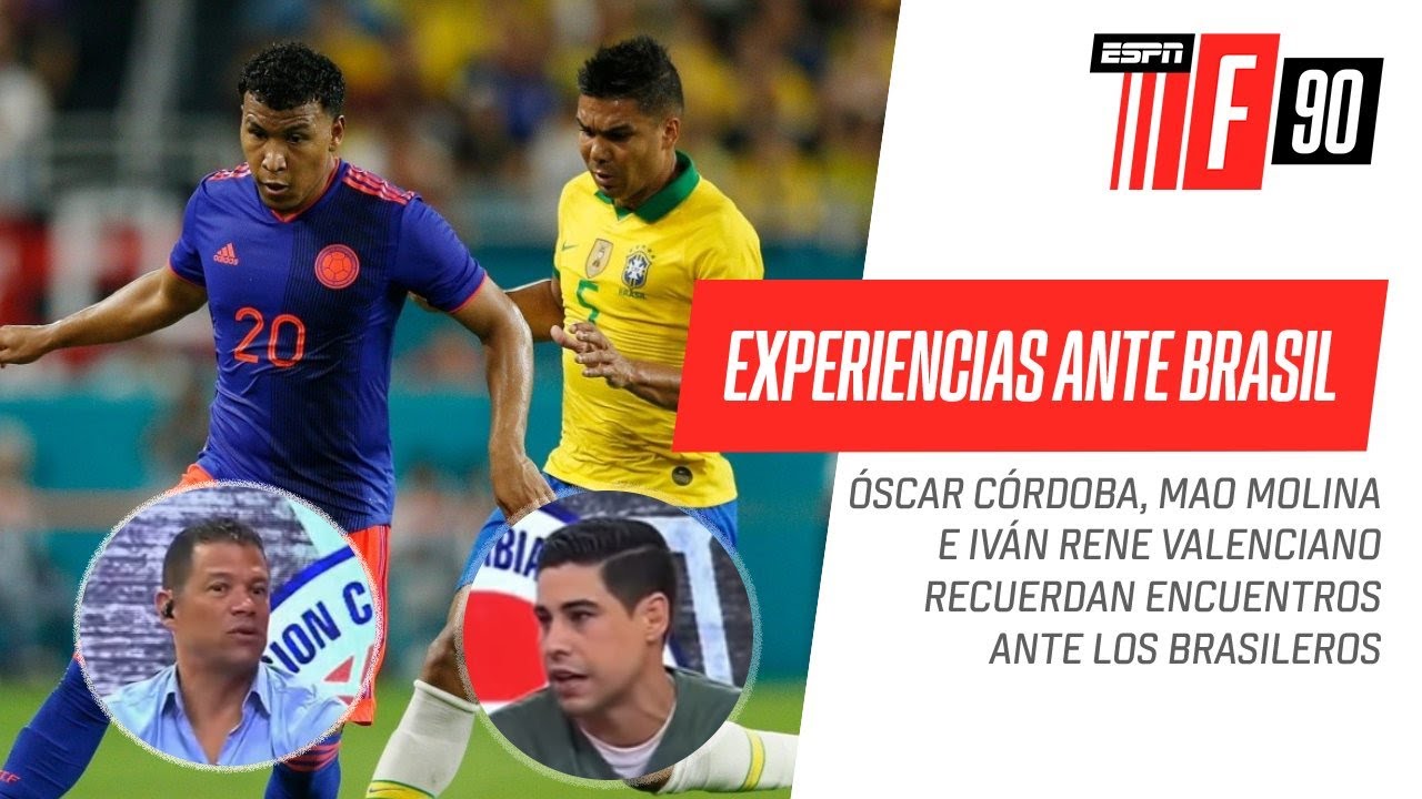 ¡Óscar #Córdoba, Mao #Molina e Iván #Valenciano recordaron los partidos que disputaron ante Brasil!