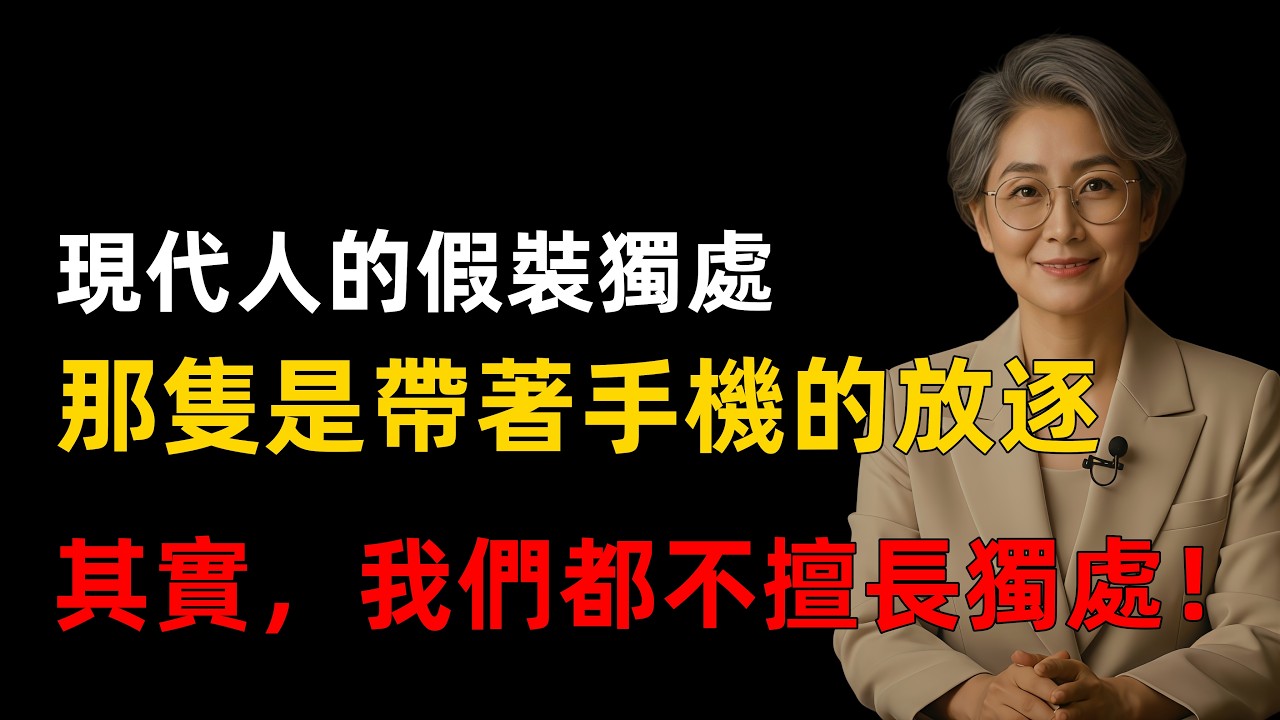 “偽獨處”，正悄悄剝奪人們深度思考的能力！其實，我們都不太擅長獨處!
