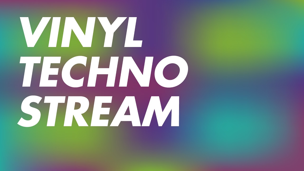 Vinyl Techno Stream - Spinning some records! 💿