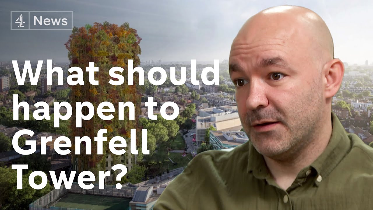 Grenfell Tower fire survivor wants to turn site into ‘floating’ memorial garden