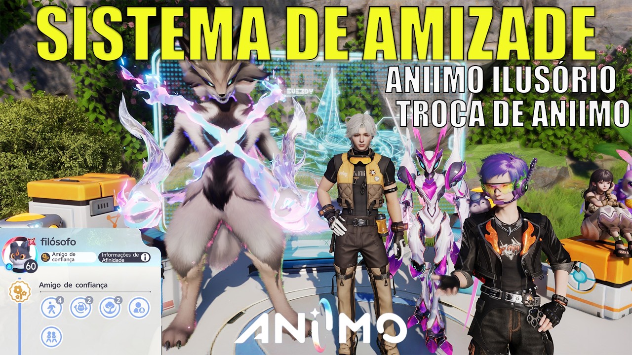 ANIIMO - SISTEMA DE AMIZADE E ANIIMO ILUS&Oacute;RIO