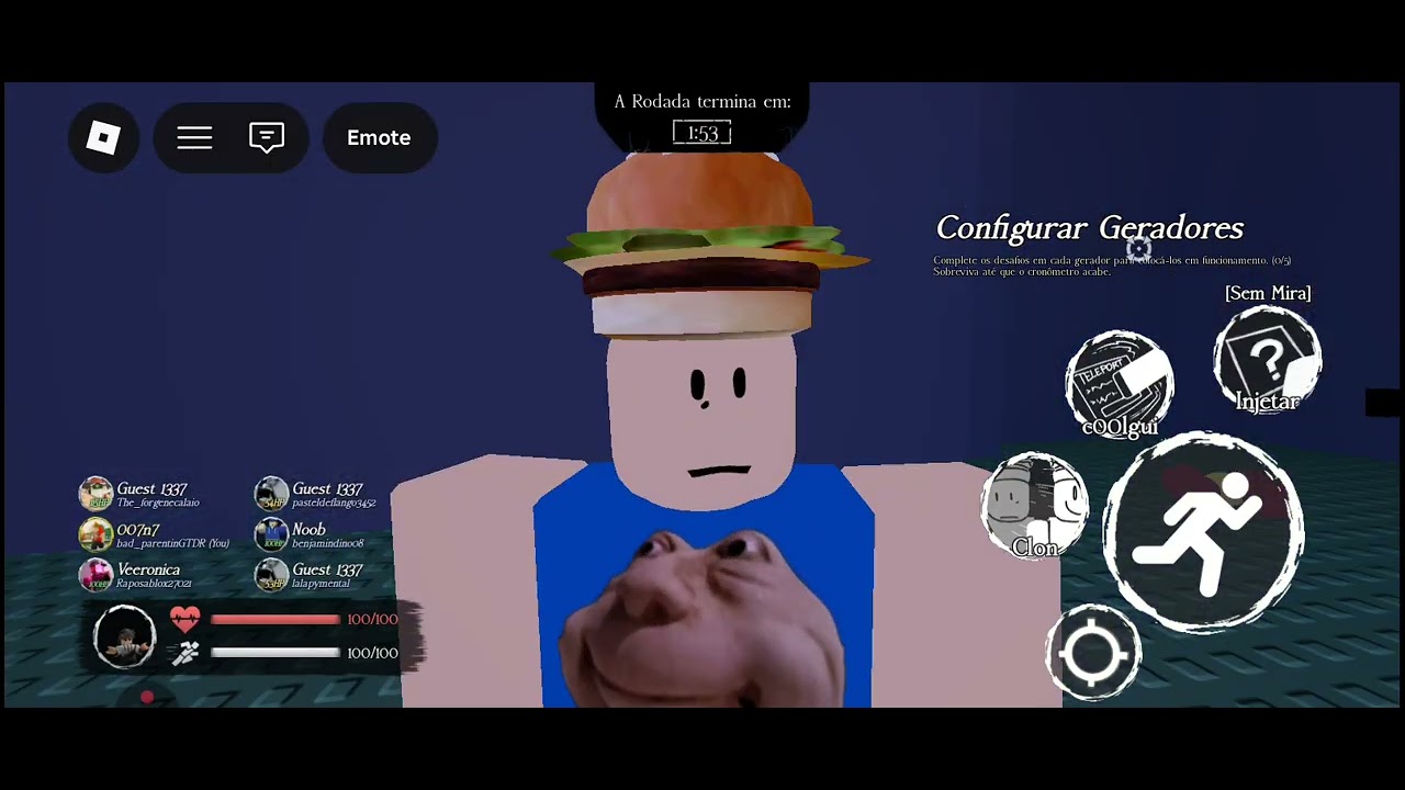Primeiro vídeo jogando 