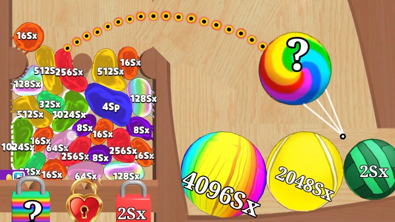 🏀 Blob Merge 3D | join blob merge 2048 ball 3d - world record ball 2048 tiles level #13 #blobmerge3d