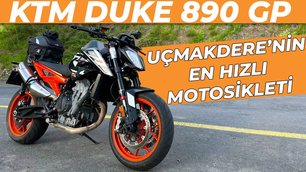 KTM 890 Duke GP | Uçmakdere'nin En Hızlısı!
