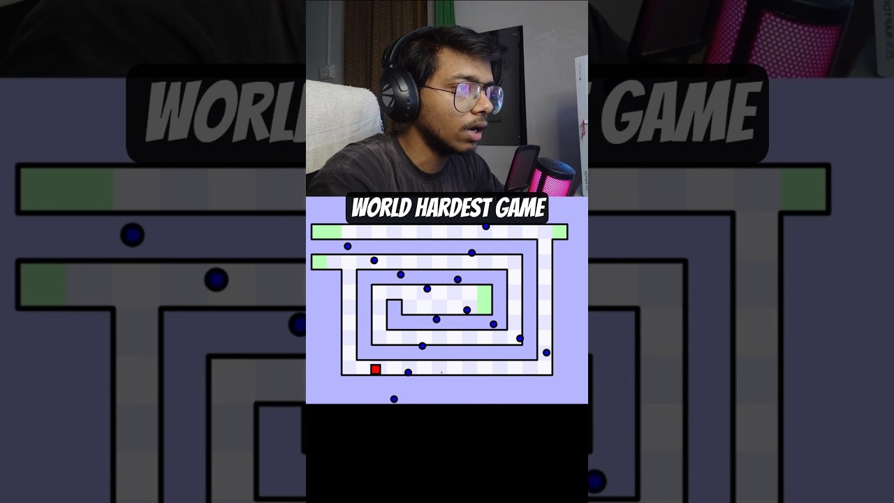 part - 3..world hardest game. #rockraj #rajgarg #Teamrock #gaming #ytshorts #shorts #gamingshorts