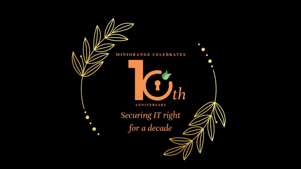 miniOrange celebrates 10 Years of Journey !!