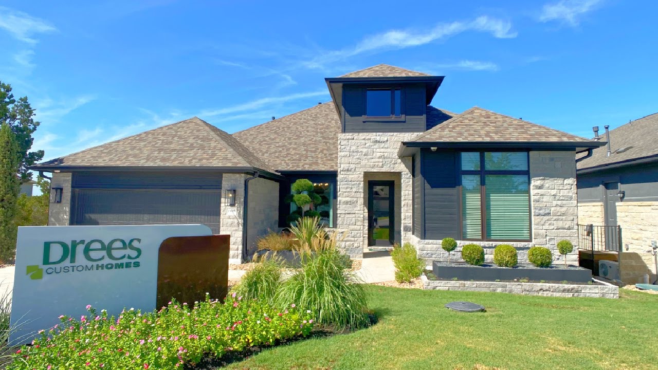 2700+ sq ft Audrey Plan by Drees Homes around Austin, TX | Wolf Ranch | Hollows at Lake Travis