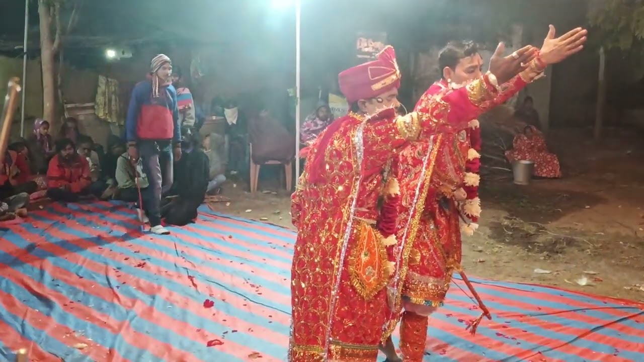 શિવ શક્તિ યુવક મંડળ ભાથીજી મહારાજ નું ખોડિયાર માતા નો પોકાર ક્રિષ્ના સાઉન્ડ સલુણ 9723757086