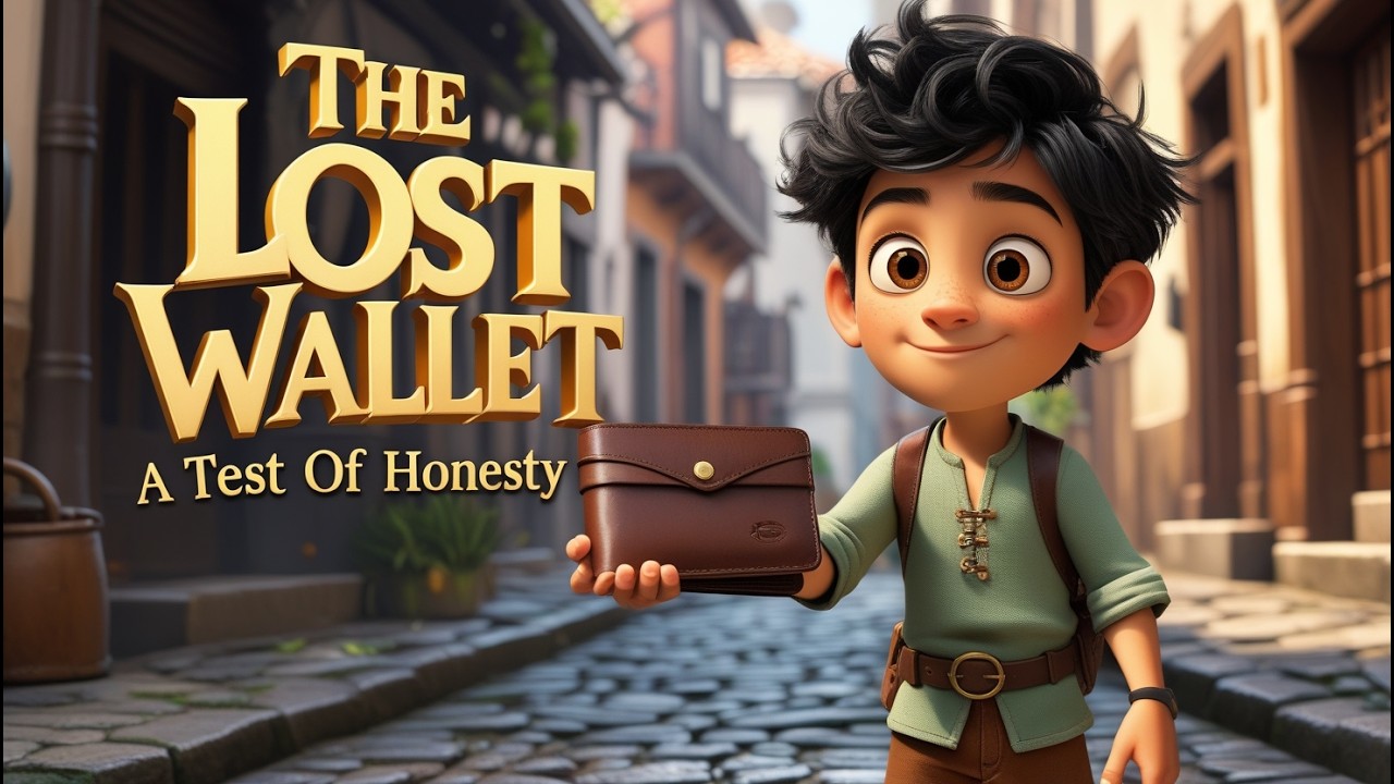 The Lost Wallet – Story About Honesty & Trust in Allah! | Bedtime Stories | Islamic Moral Story