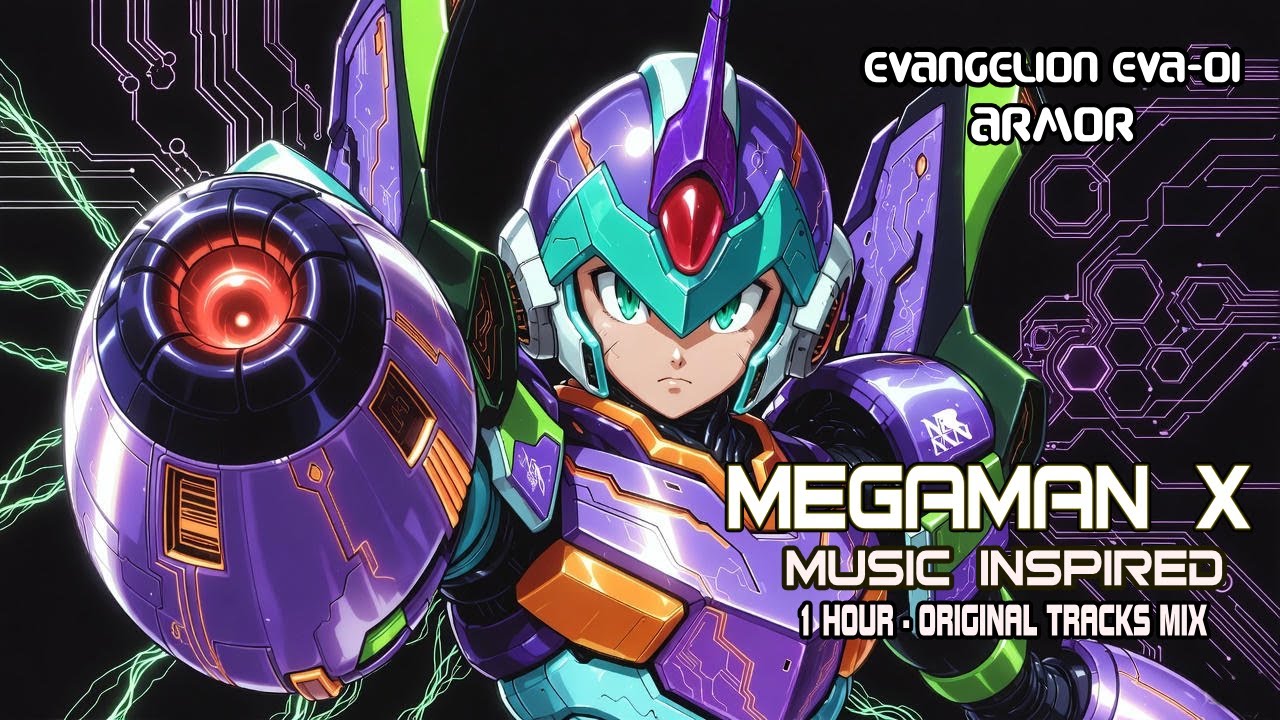 Mega Man X Inspired Amazing Rock/Metal 16-Bit OST | EVANGELION EVA-01 ARMOR