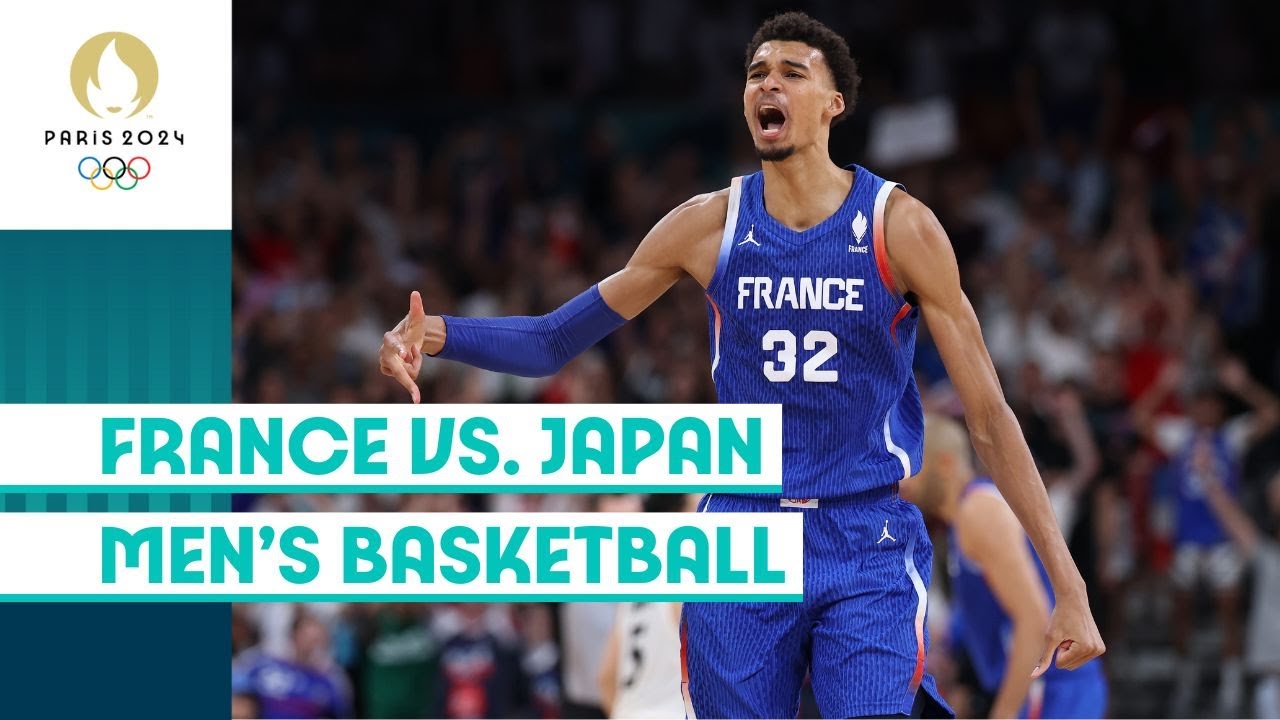 🇫🇷 France vs. Japan 🇯🇵 | Men's Basketball | #Paris2024 Highlights