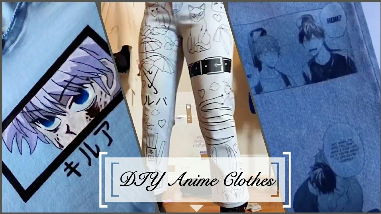 3 ways to DIY Anime Clothes