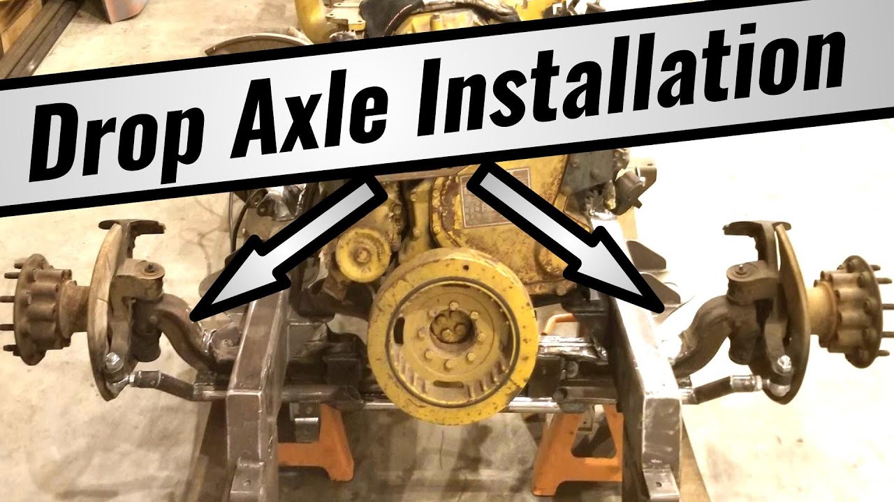 Drop Axle Installation