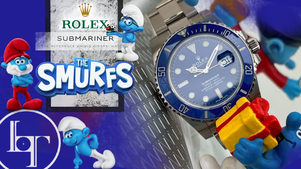 &bull; Rolex &bull; Submariner &ldquo;Smurf&rdquo; 116619 &bull;