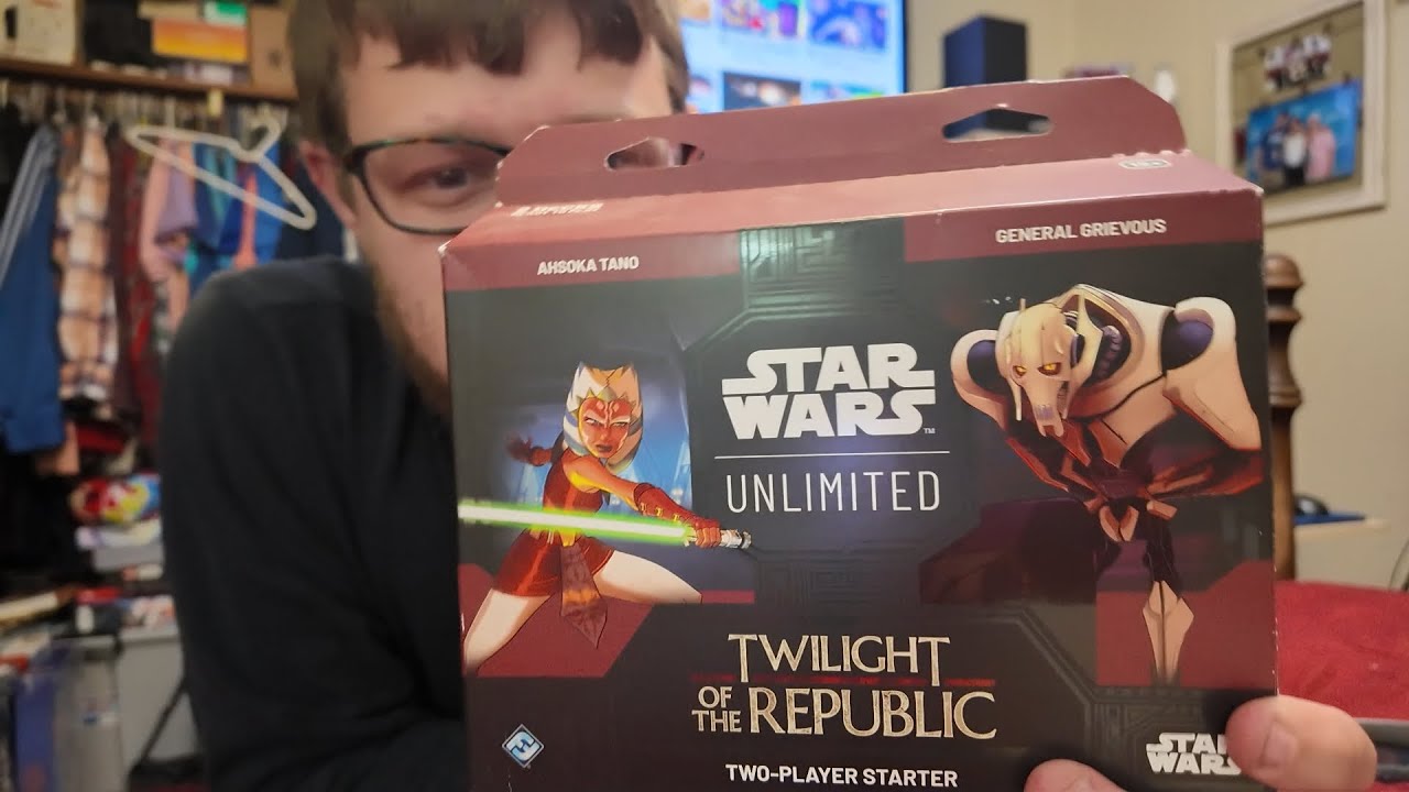 Star Wars Unlimited Twilight of the Republic Unboxing