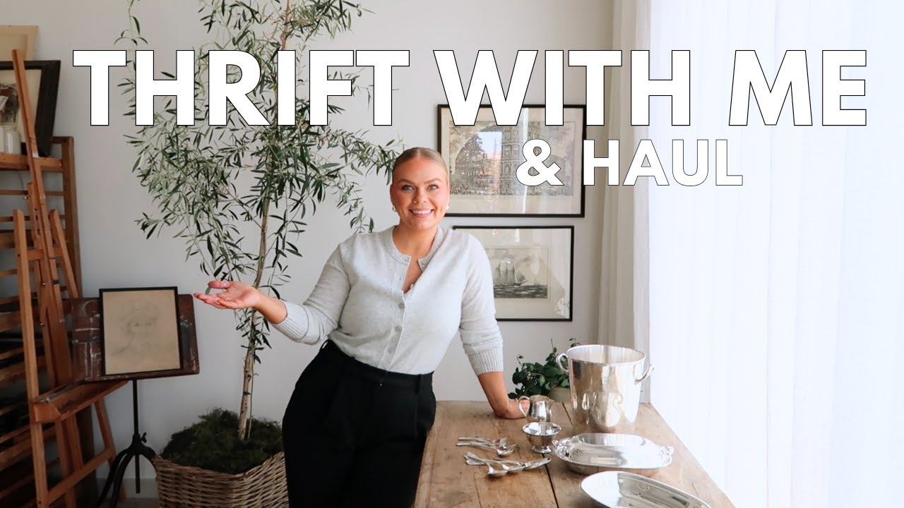 Vintage Home Decor & Thrift Shop With Me & Haul!