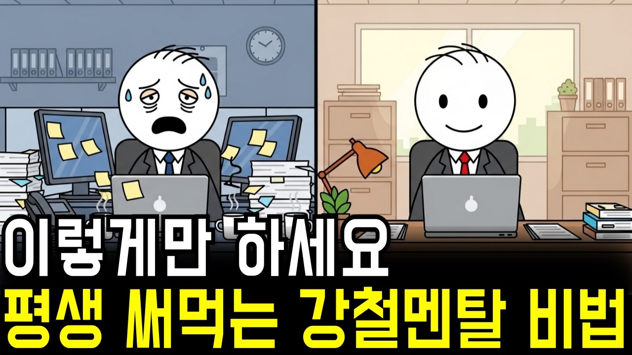 지금 당신의 멘탈이 약한건 당연한겁니다