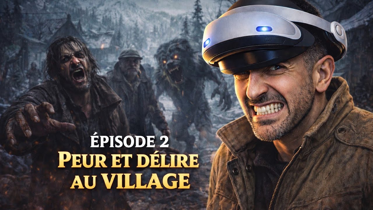 Peur et Délire au Village – Épisode 2 😱Gameplay VR de Resident Evil Village sur PSVR2 (PS5).