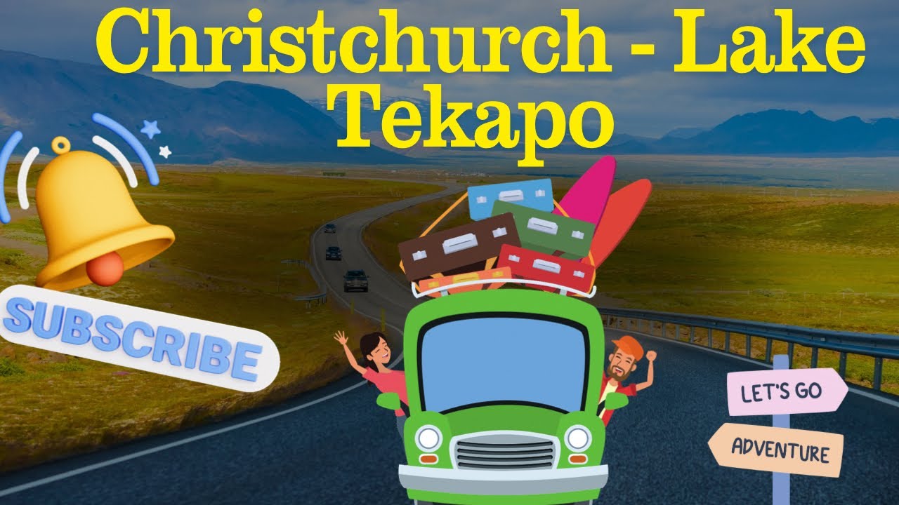 Christchurch to Lake Tekapo – New Zealand’s Most Scenic Drive! #christchurch #laketekapo #ytvideo