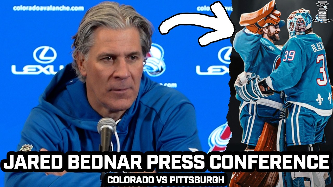 Jared Bednar on Central Division Standings, Avs Goalie Battle, & More Before Game vs Penguins