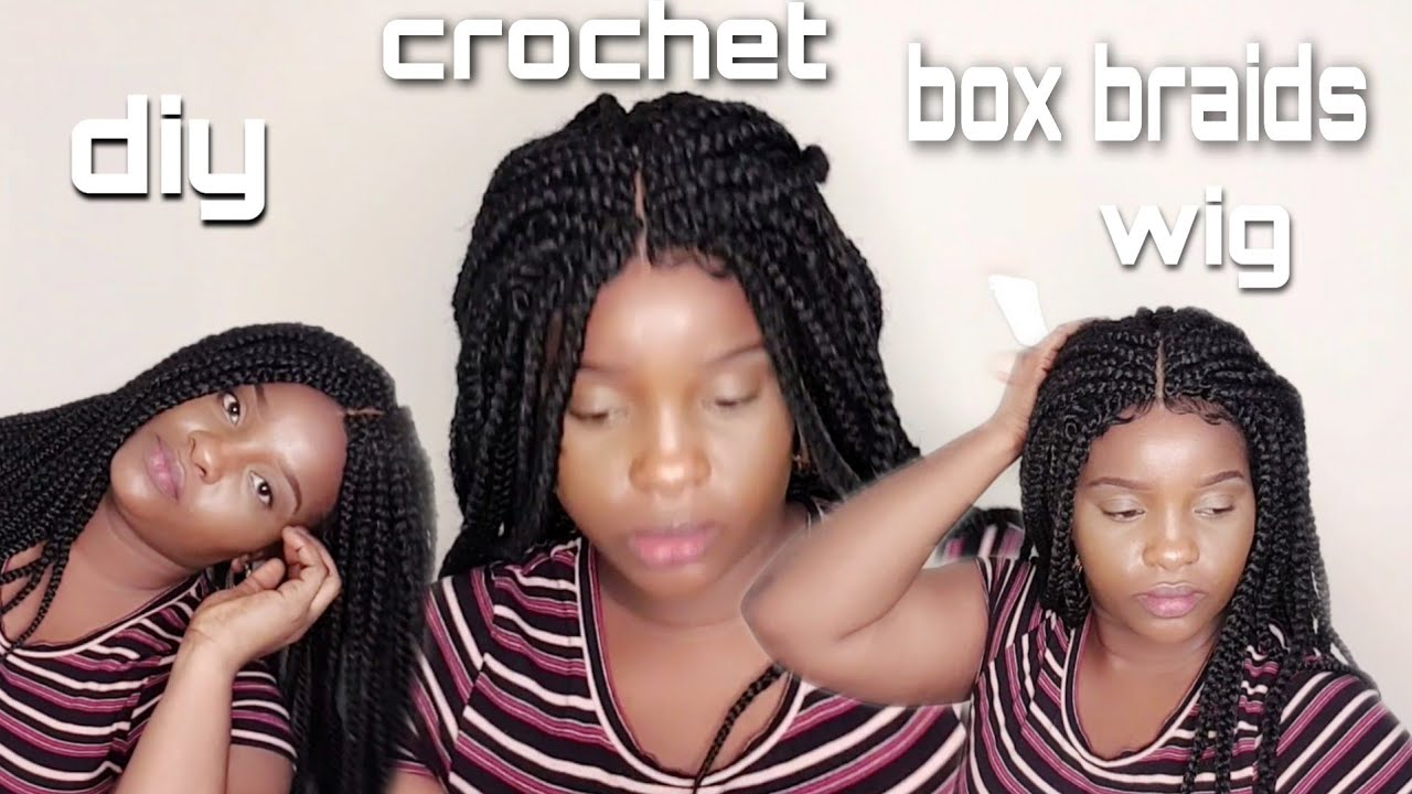 #comment faire une perruque avec des #boxbraids tissage 2020 🤗