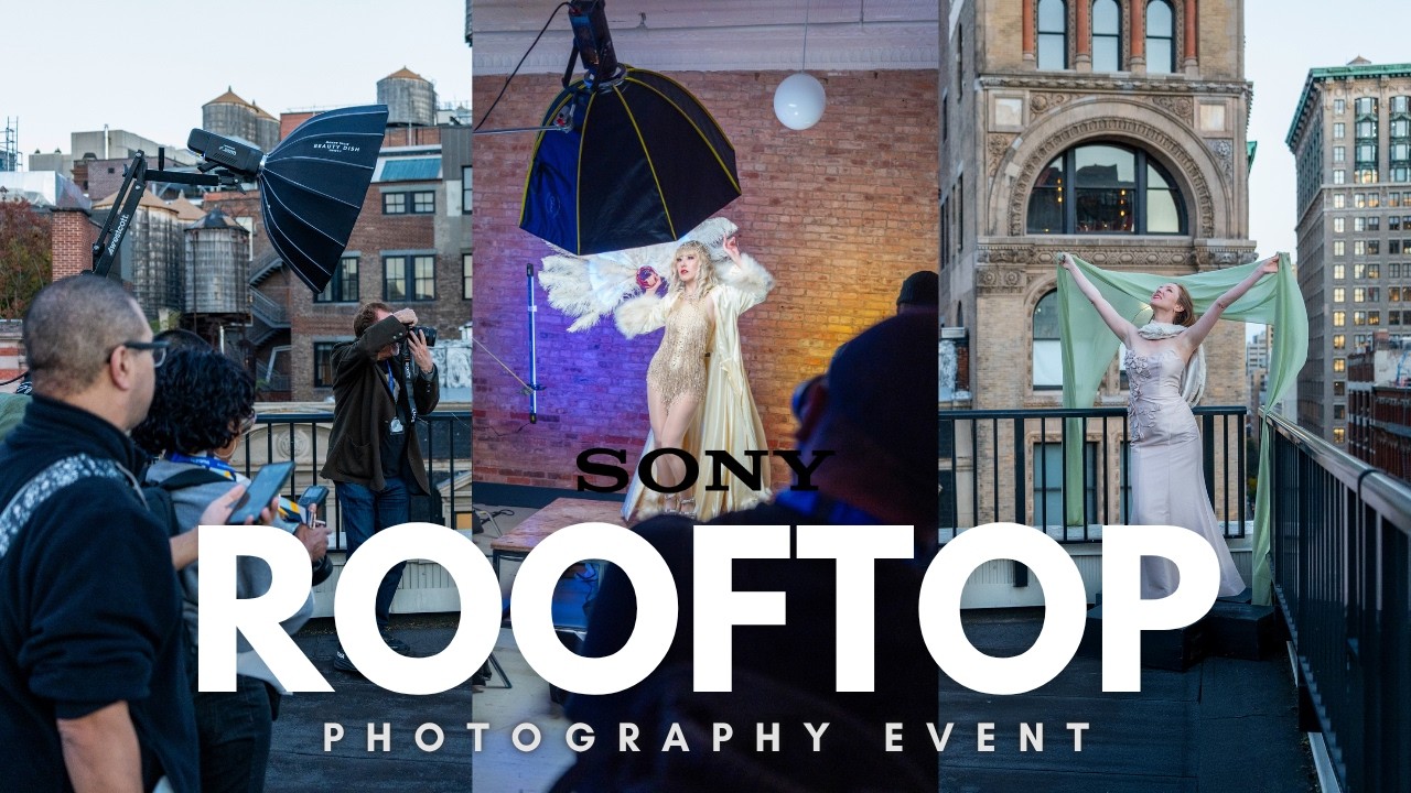 Students Take Over the Sony x Adorama Rooftop Photography Workshop