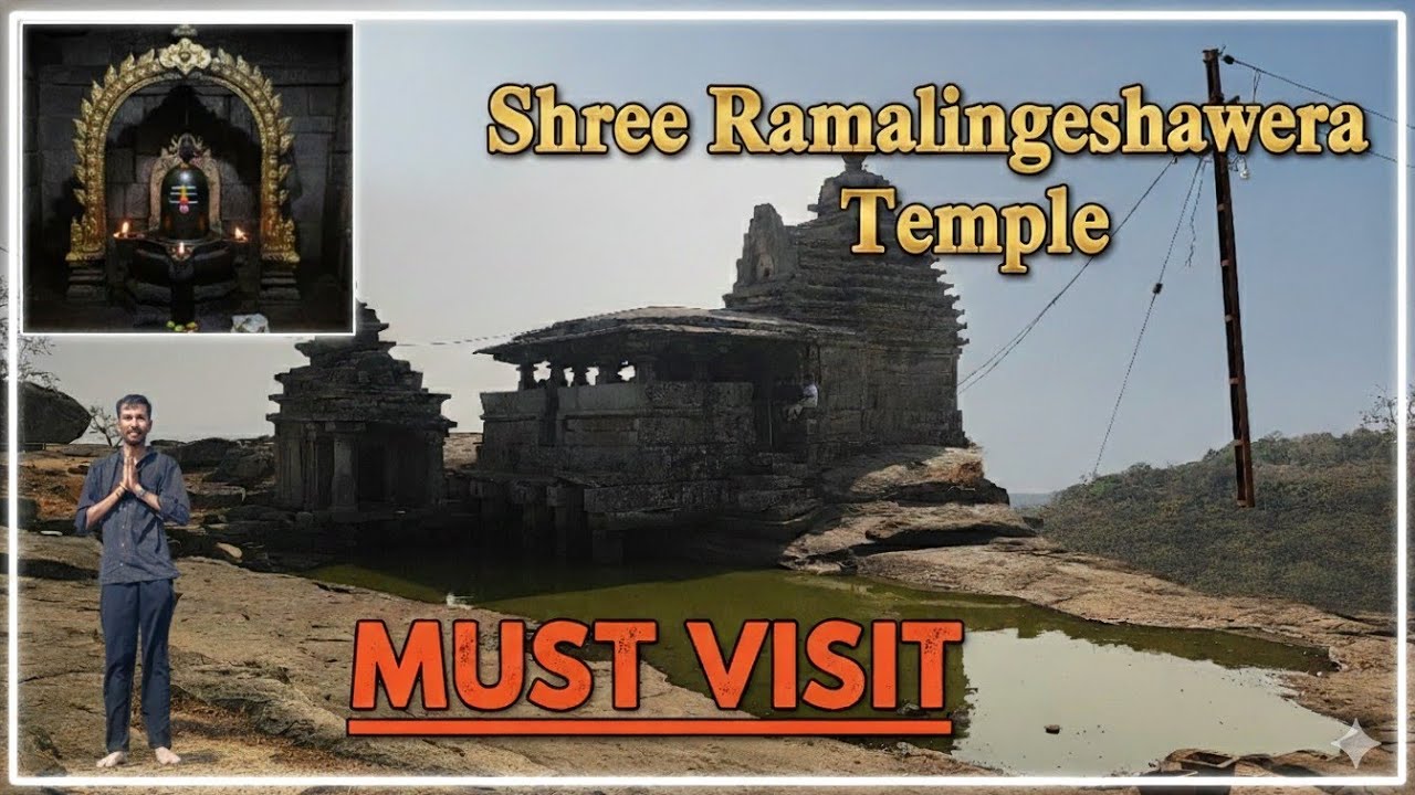 Must visit to Ramalingeshwara temple. Biker kid Goa to Karnataka