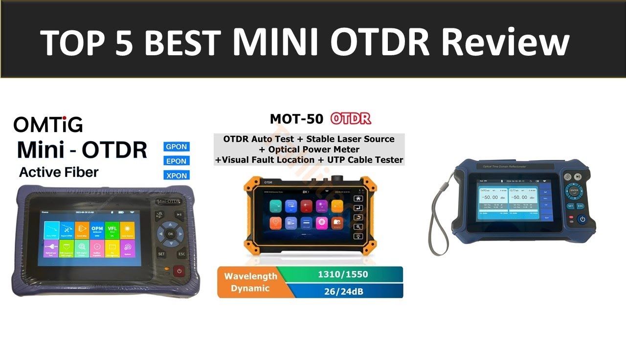 TOP 5 BEST MINI OTDR Review 2025