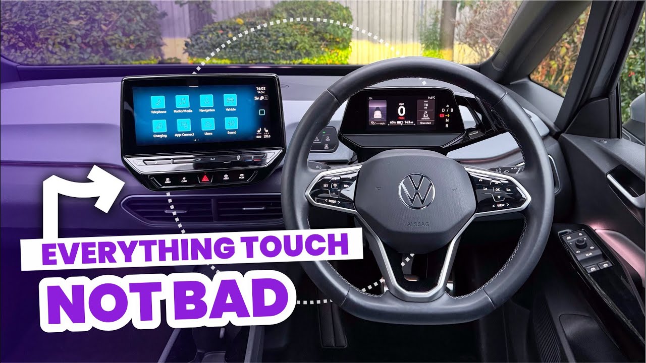 VW ID.3: The Touch Controls Are FINE