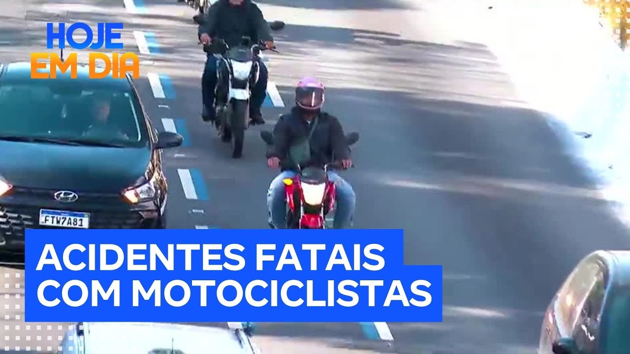 Cresce o n&uacute;mero de motociclistas v&iacute;timas de acidentes fatais no estado de S&atilde;o Paulo