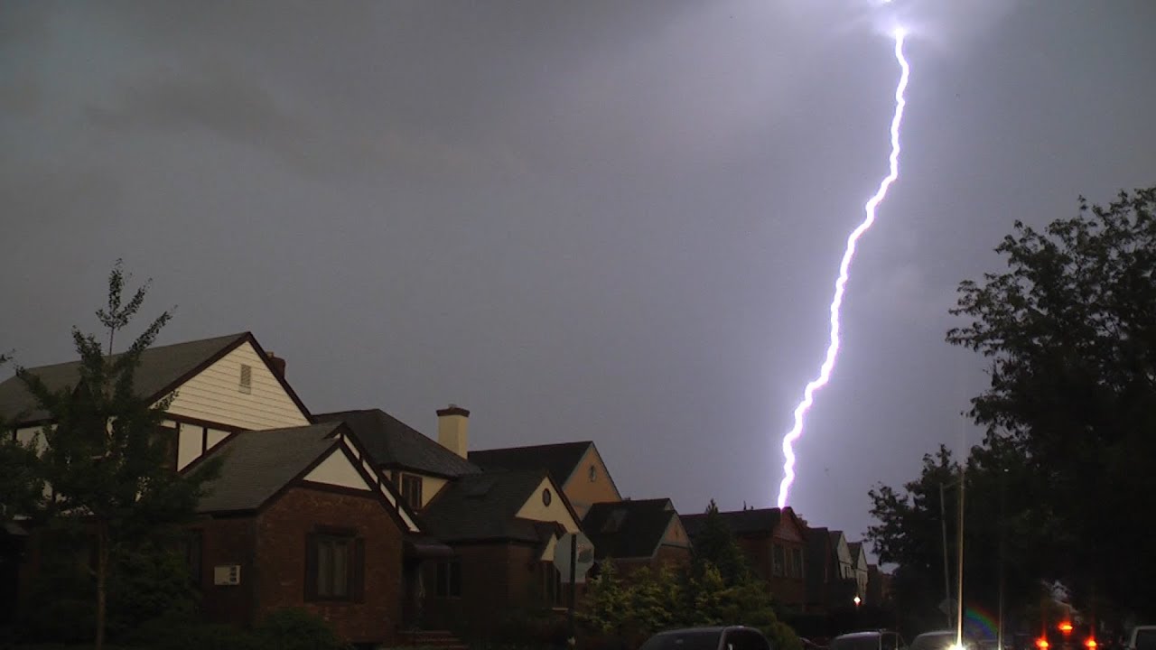 Queens, NY Severe Thunderstorms & Wall Cloud August 7th, 2018