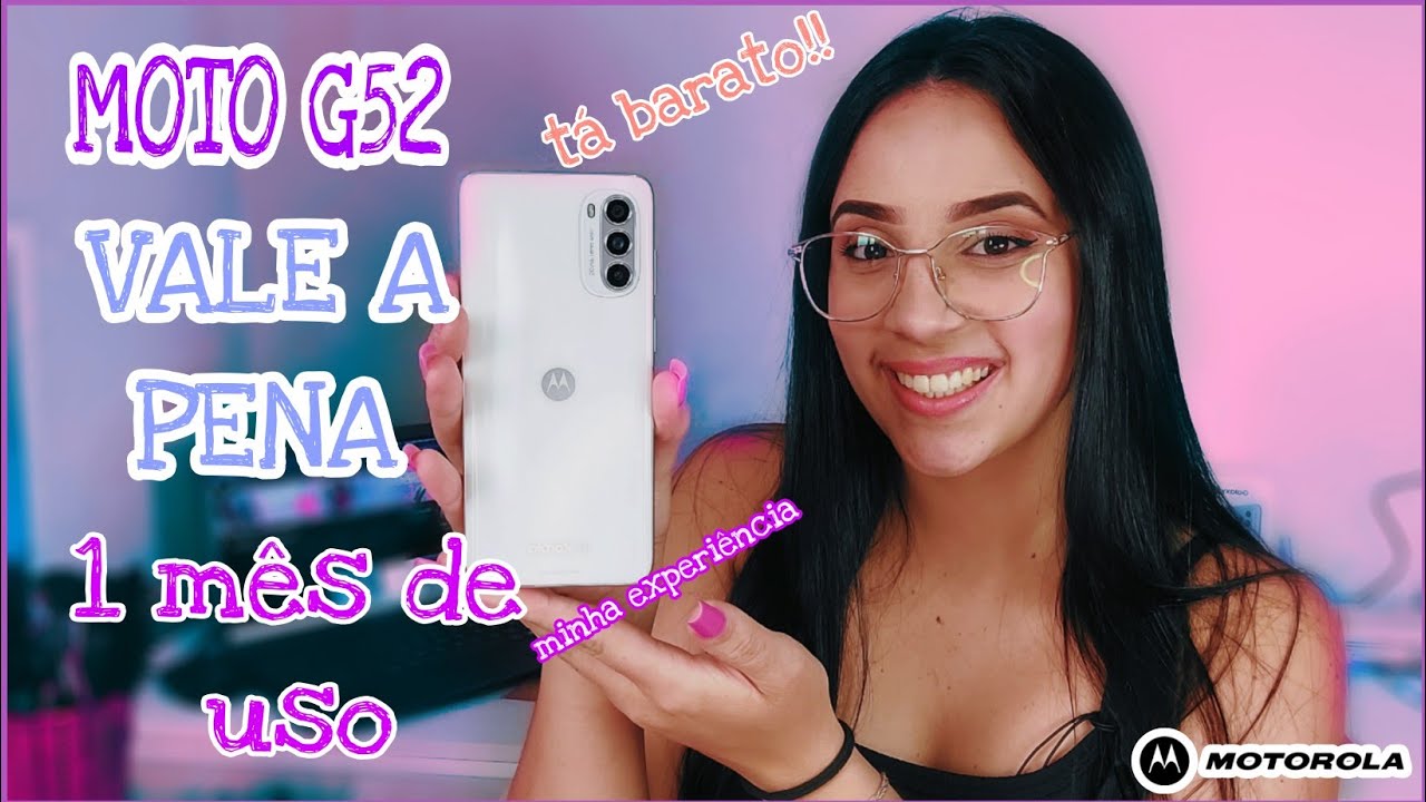 MOTO G52| VALE A PENA ? Experiência de 1 mês + teste de câmera 📸