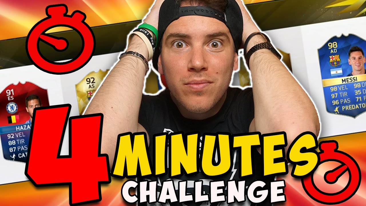 4 MINUTES DRAFT CHALLENGE!! - FIFA 16 Ultimate Team