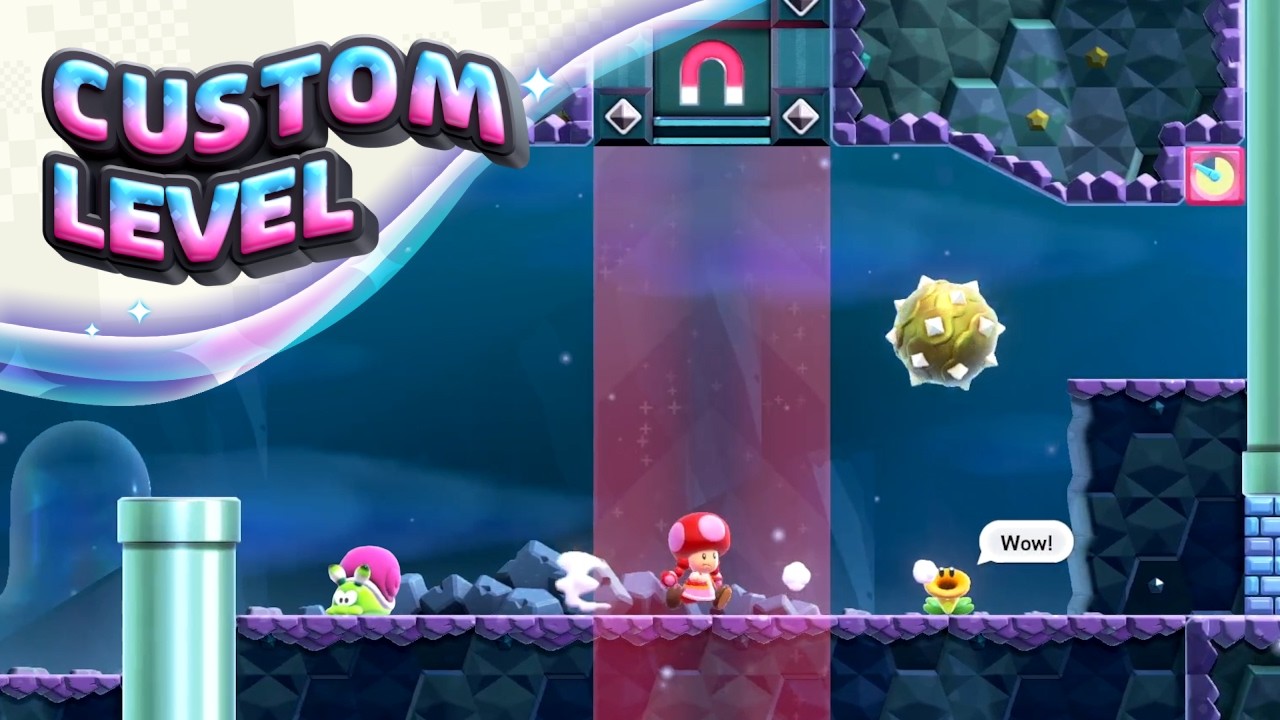 Super Mario Bros. Wonder Custom Level - 