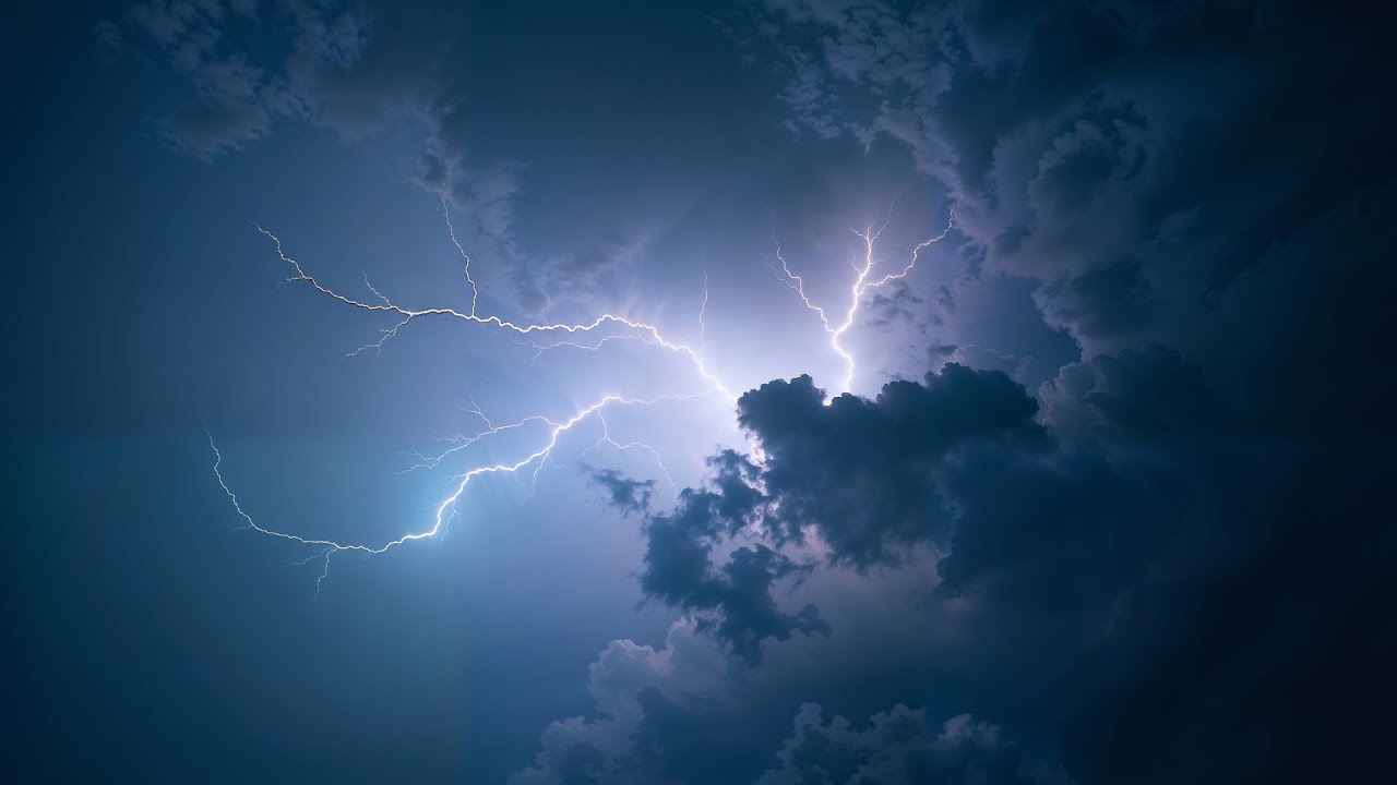Rain and Thunder Sounds for Deep Sleep | 3 Hours Relaxation