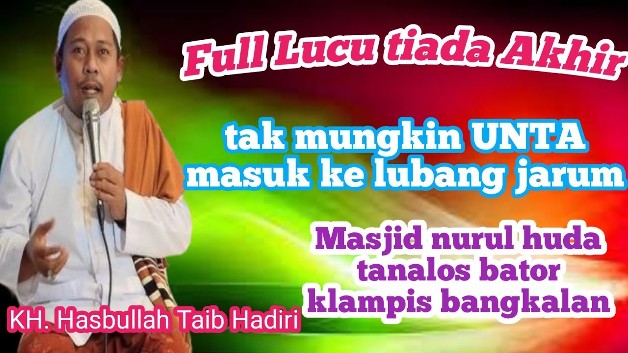 KH. HASBULLAH THOIB //MASJID NURUL HUDA BATOR KLAMPIS