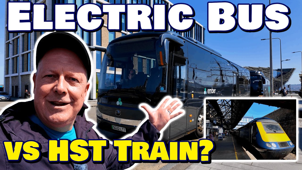 Electric Bus vs HST Train - Edinburgh to Dundee - Which is best?