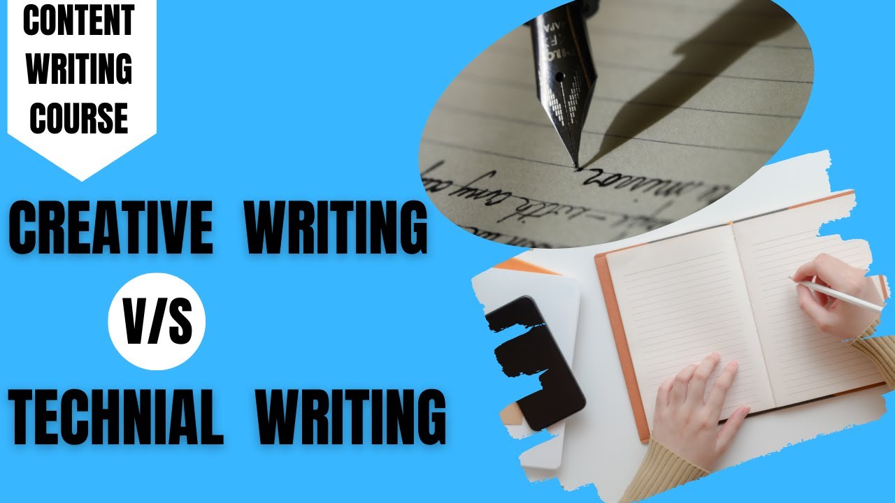 Creative Writing Vs Technical Writing in HINDI | Explained | Content Writing Complete Course