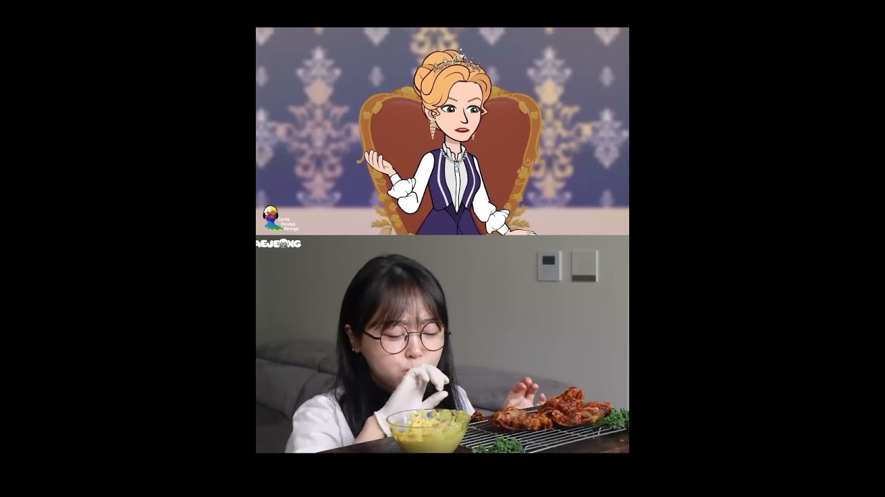 BUKU HARIAN SANG PUTRI [ part 1 ] || CERITA PENDEK REMAJA X MUKBANG ASMR || AEJEONG MUKBANG