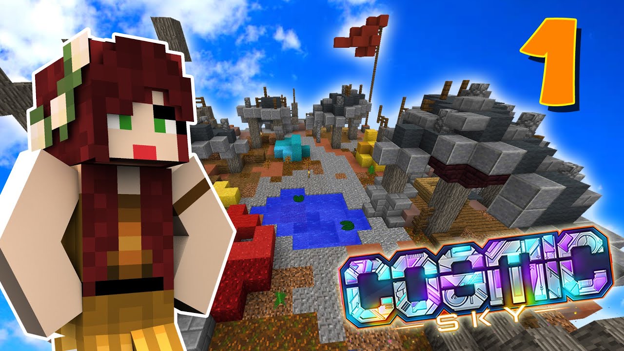 Cosmic makes a SkyBlock!? | Minecraft CosmicSky part 1